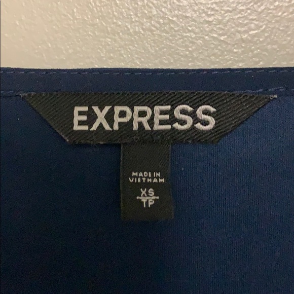 Express XS Navy Dress - Picture 3 of 7